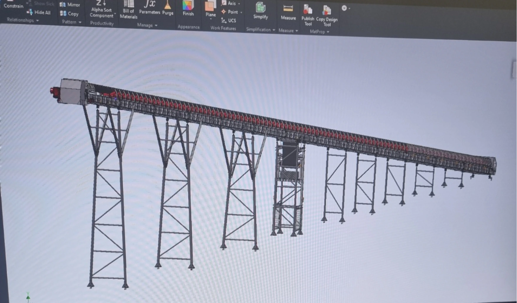 Denizci Merdiveni, Platform ve Konveyör Tasarımı — 1