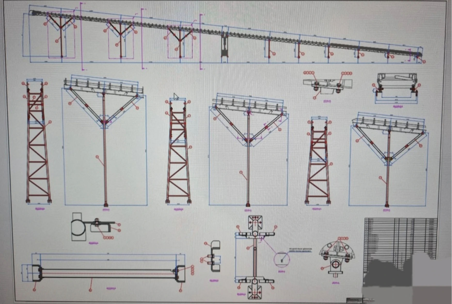 Denizci Merdiveni, Platform ve Konveyör Tasarımı — 2
